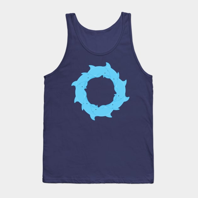 Dolphin Ring Tank Top by Woah_Jonny